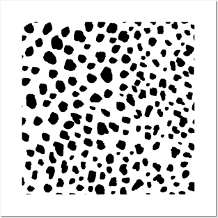 Dalmatian Spot vegan animal print Posters and Art